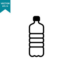 water bottle icon, flat design best bottle icon 