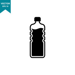 water bottle icon, flat design best bottle icon 