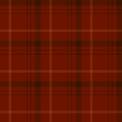 Seamless pattern in creative bright brown colors for plaid, fabric, textile, clothes, tablecloth and other things. Vector image.