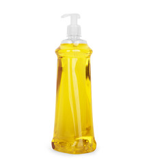 container bottle Laundry detergent package design. Chemical bottle isolated