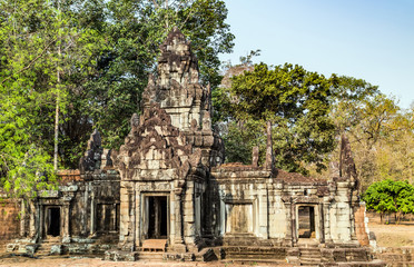 Obraz premium Angkor Wat Cambodia most popular tourist attractions.