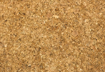 Texture of cork coating. Close up