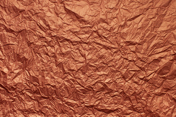 Obraz premium Texture background crumpled packaging red paper