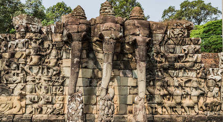 Angkor wat landmark Siem Reap Cambodia Kampuchea