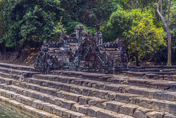 Fototapeta na wymiar Indochina Discovery jungles of Angkor, Cambodia