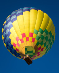 Hot air balloon ride in Northern California. 