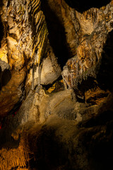 Abstract stone cave background