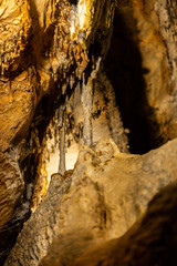 Abstract stone cave background