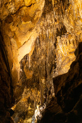 Fototapeta na wymiar Abstract stone cave background