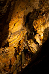 Abstract stone cave background