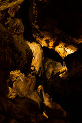 Abstract stone cave background