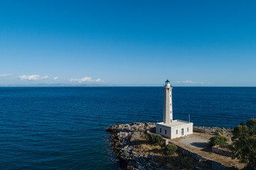 Faro di Gytheio in Grecia