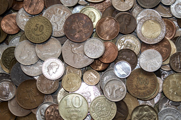 Alte Münzen aus aller Welt
