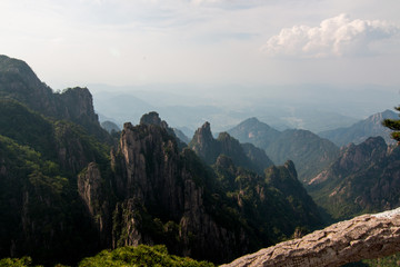 China Huangshan Gelbe Berge