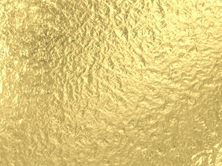 3d render image of gold metallic texture