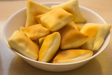 Typical cookie from northeastern Brazil. Known as 