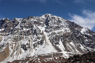 snow in chile