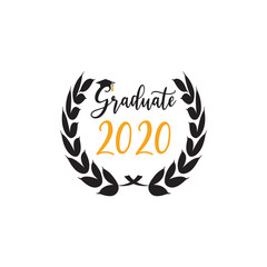 Graduation quote lettering typography