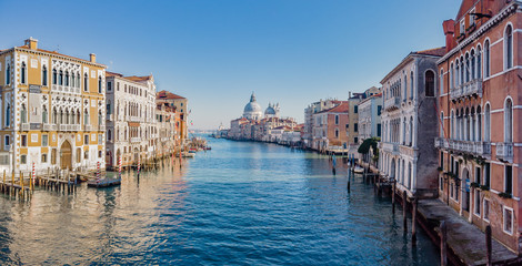 Fototapeta na wymiar The of Grand Canal in Venice, Italy