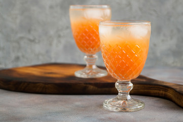 freshly squeezed grapefruit juice.