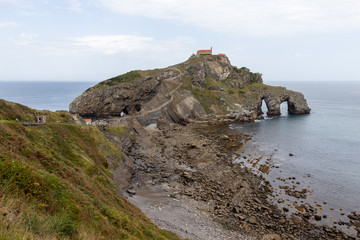 Vistas desde san juan de gaztelugatxe, desde arriba