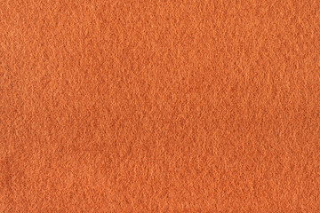orange wool fiber texture as background
