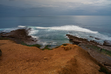 Pedra Branca beach in Ericeira Portugal