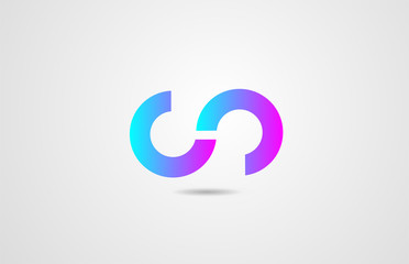 circle abstract corporate business logo icon design for company