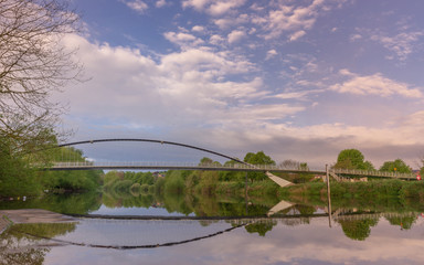 York. Millennium Bridge
