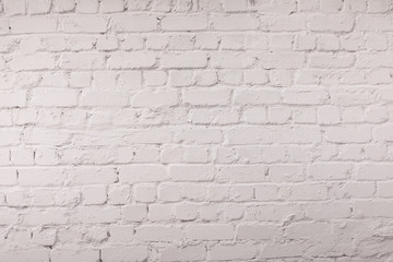 White Brick Wall backdrop, copy space