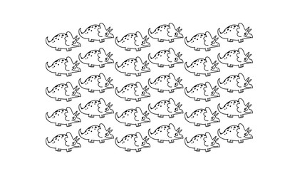 Triceratops pattern texture