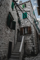 alley in croatia