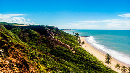 Obraz premium view of the coast