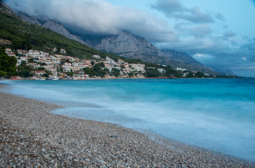 Brela Croatia beach view