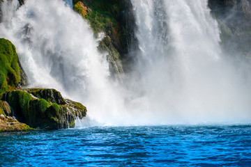 Waterfall near the sea