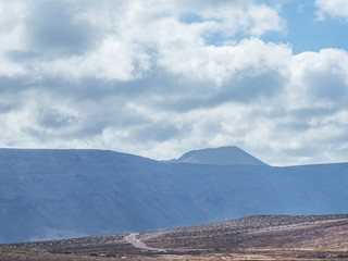 Landscape on island La Grasiosa, Canary Islands