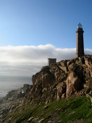 Fototapeta premium Lighthouses of Galicia marking the coast