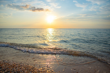 Landscape at the sea