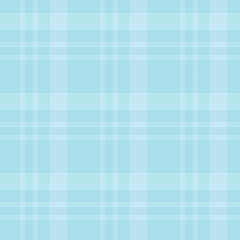 Seamless pattern in cozy gentle light blue colors for plaid, fabric, textile, clothes, tablecloth and other things. Vector image.