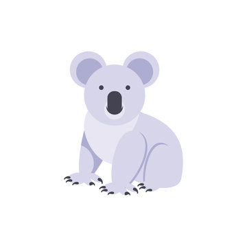Cute australian koala vector design