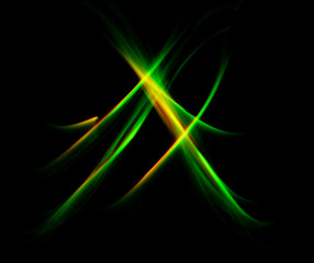 light, glare, trace, curve, line, night lights, abstraction, flash, glow