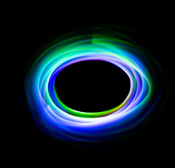 light, glare, trace, curve, line, night lights, abstraction, flash, glow