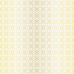 seamless gold vector geometric pattern