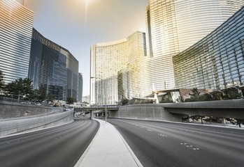 Obraz premium Modern office buildings in a big city