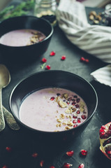 Healthy breakfast on the table