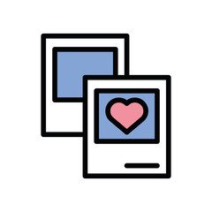 Fototapeta premium happy valentines day pictures with hearts
