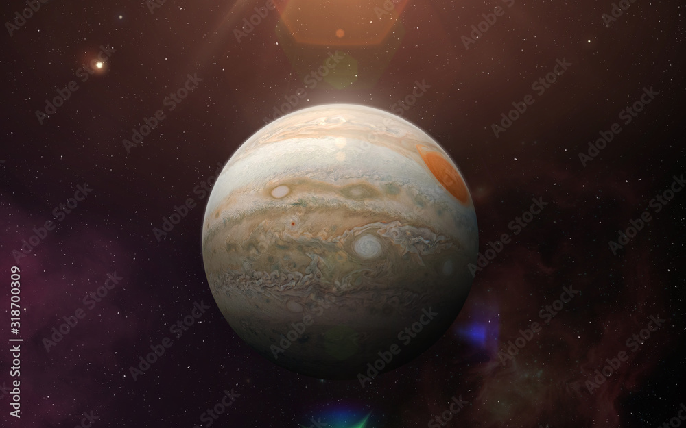Canvas Prints planet jupiter.