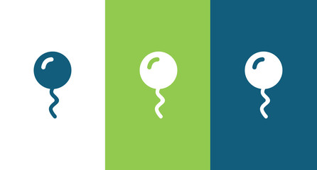 Balloon icon for web and mobile