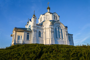 Church of the Mgar Spaso-Preobrezhanskiy (Savior-Transfiguration) Monastery. Ukraine. 