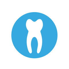 Vector isolated illustration of tooth
